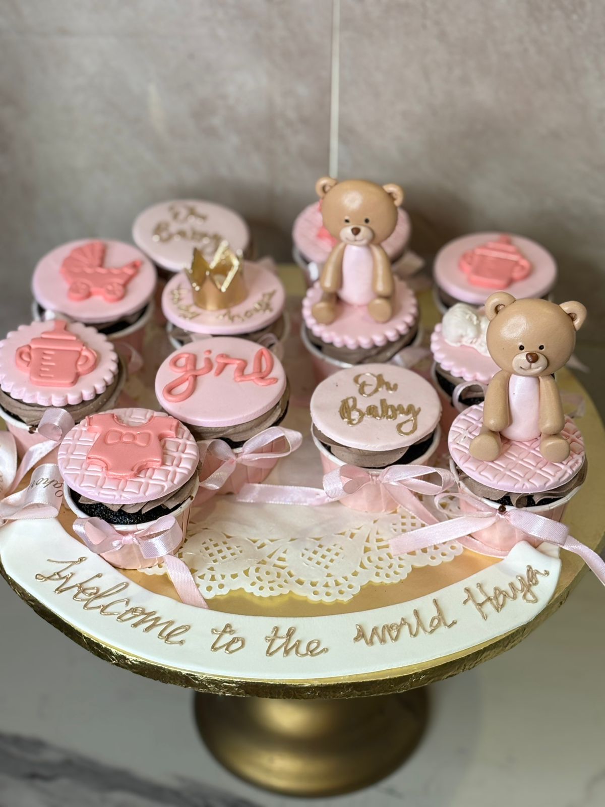 Baby Boy Cupcakes