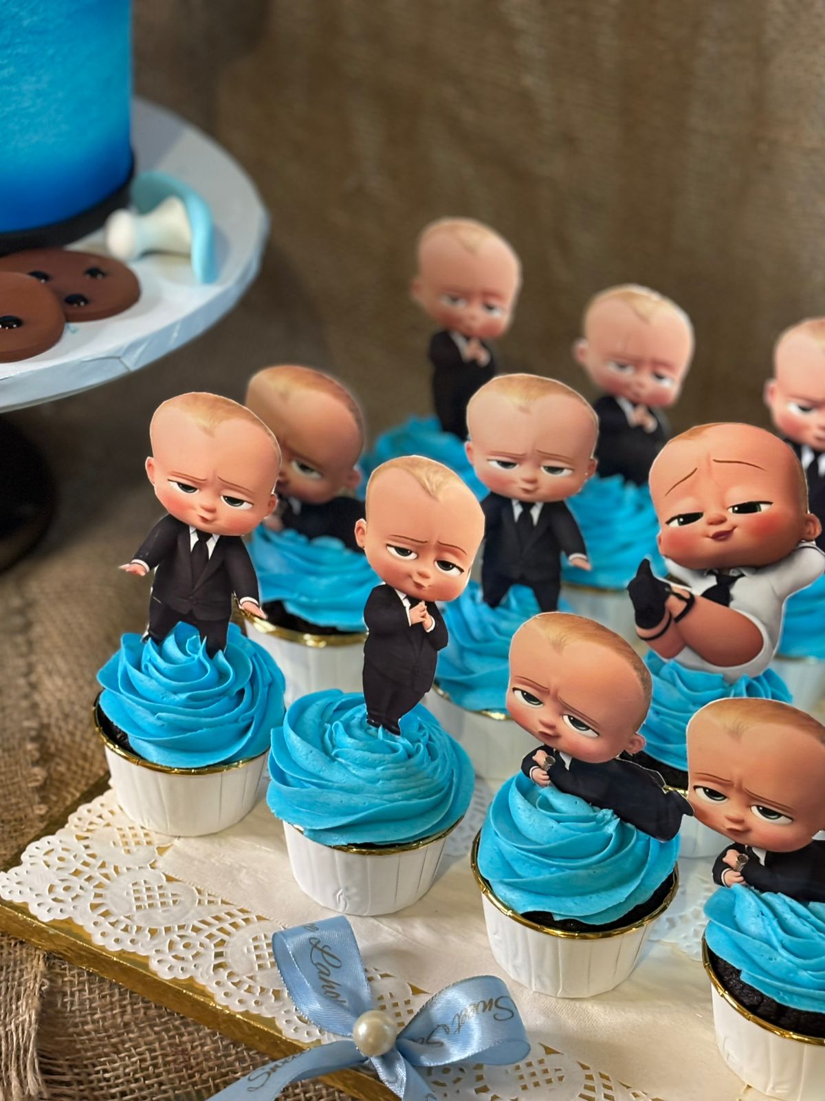 Boss Baby Cupcakes