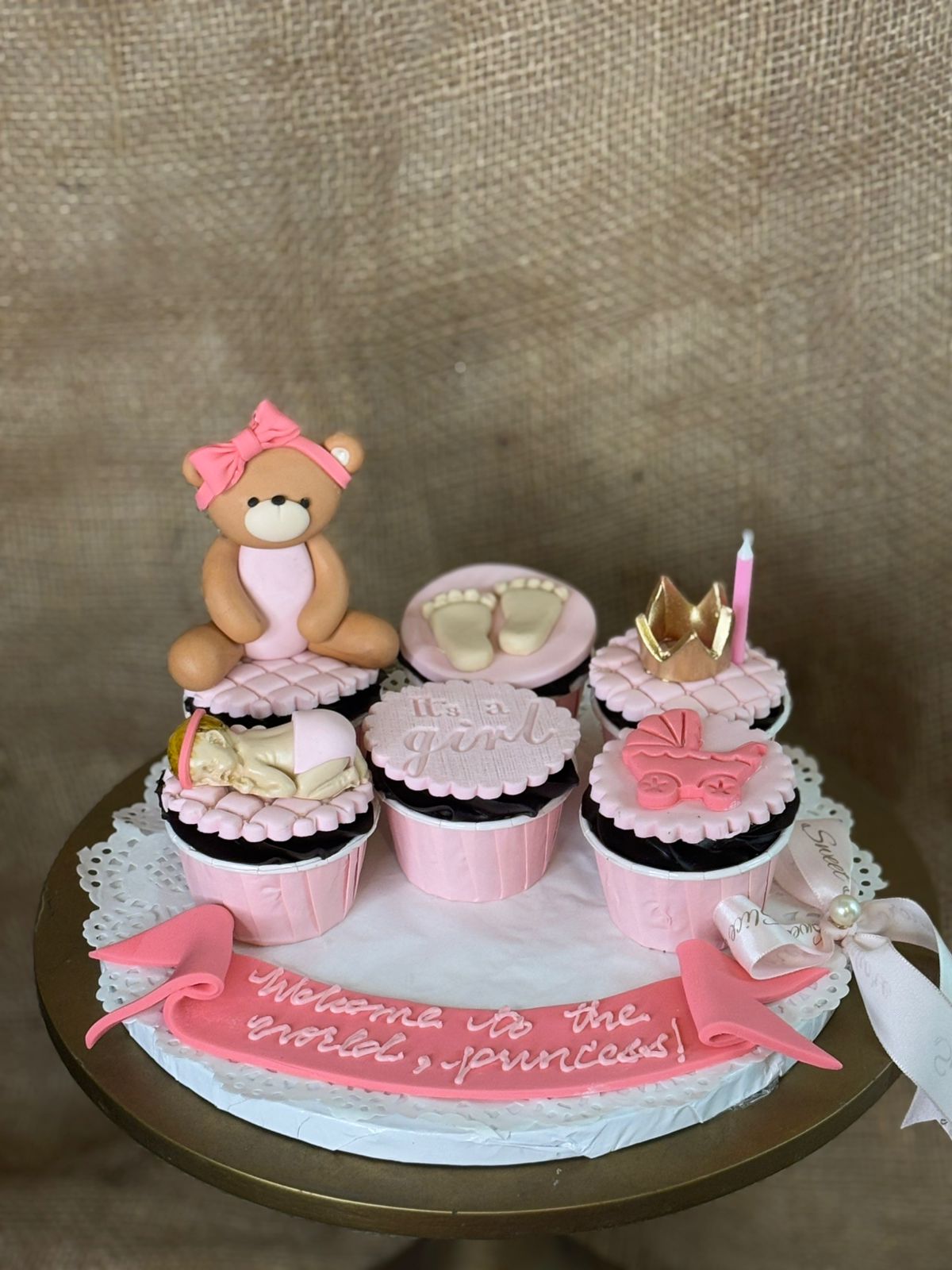 Baby Girl Cupcakes