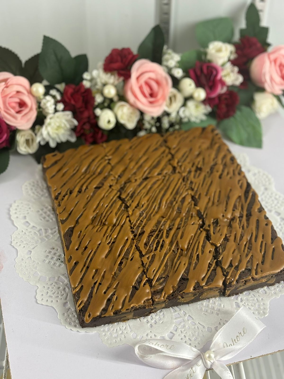 Lotus Brownie Platter
