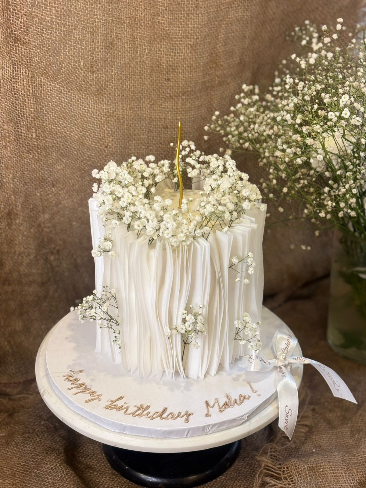 Ivory Whisper Cake (3lbs)